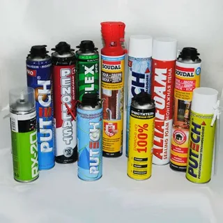 Пена монтажная, очистители