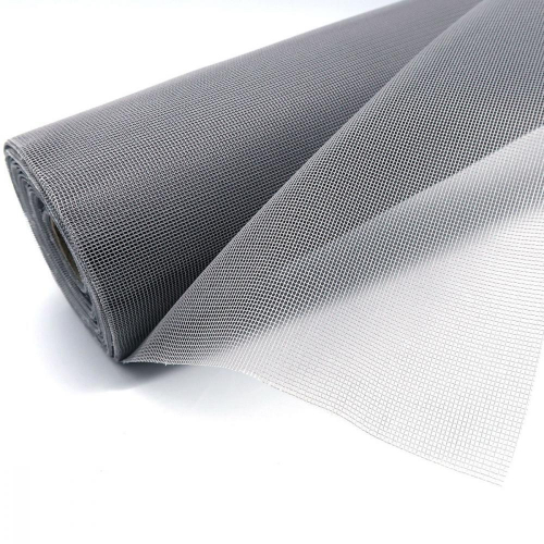 Сетка москитная серая 1,5*25м.