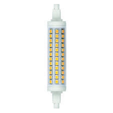Лампа с/д LED-J118-12W/WW/R7s/CL PLZ06WH прозр. теплый бел. свет картон TM Uniel UL