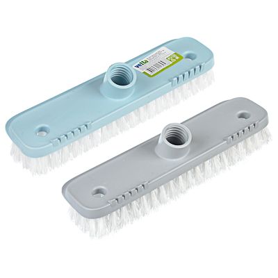 Щетка для пола VETTA "Бриз" пластик короткий ворс 24х6,5х7см 2 цвета с рукоядкой