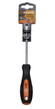 Отвертка ВИХРЬ шлицевая SL8 200 мм
