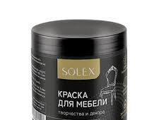 Краска для мебели и декора Изумруд 0,75кг SOLEX