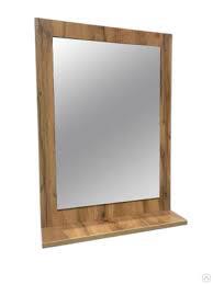 Зеркало АНИТА ЛАЙТ с полочкой 600 ЯСЕНЬ