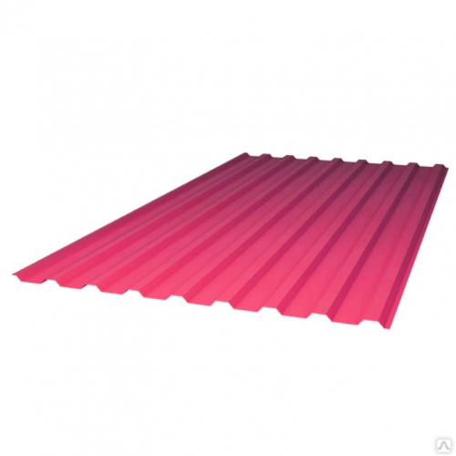 Шифер гранат ПЛАСТИКЛЮКС-МП-20-У стандарт 1,15*2 м