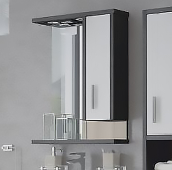 Шкаф Венге с зерк.навесной Оникс