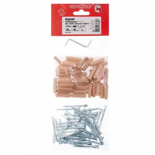 Набор мебельщика (стяжки, шканты, ключ)