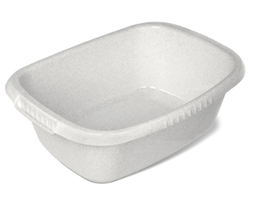 Таз 17л Водолей прямоугольный С622 салатовый