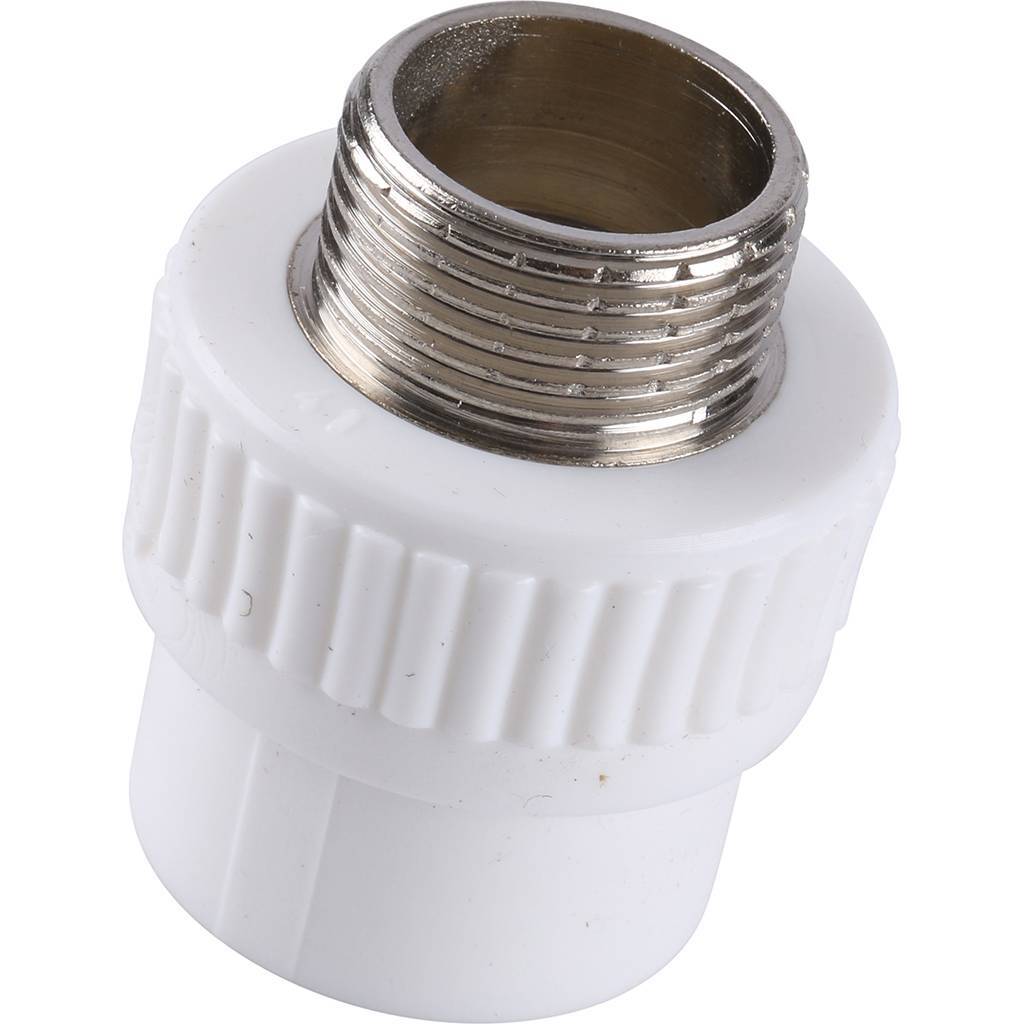 Муфта комб.25*3/4 ПП нар.резьба