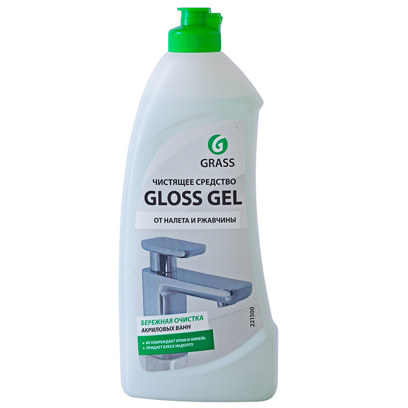 Средство чистящее GRASS "Gloss Gel" от налета и ржавчины 500 мл