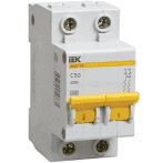 Выключатель автомат. IEK ВА47-29 50А 230V 2п белый
