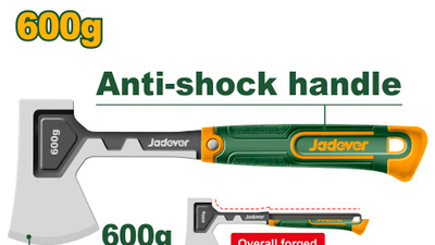 Топор JADEVER 600гр противоударная ручка