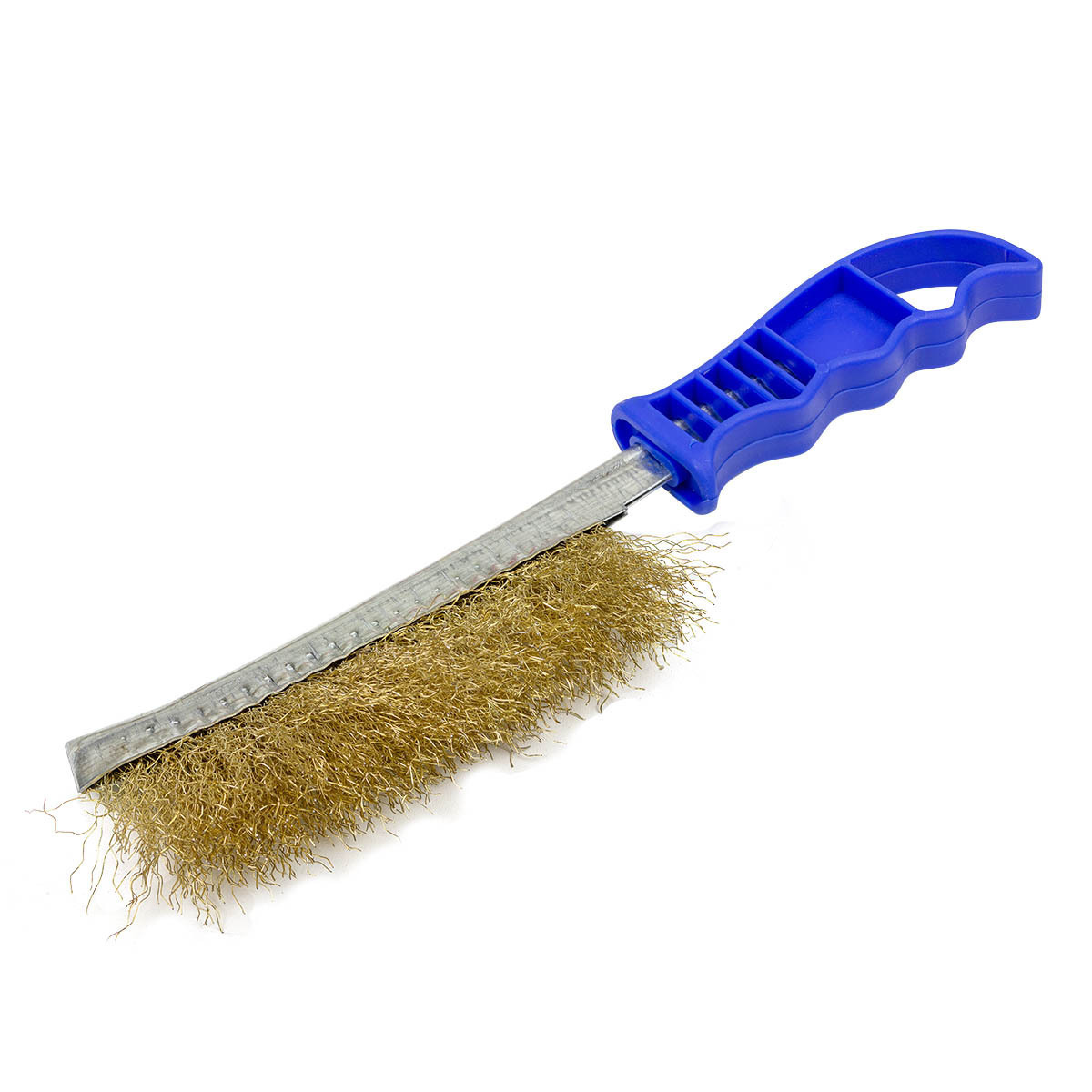 Kranz арт. KR-91-1256, Щетка по металлу с пластиковой ручкой, 5 рядов, 260мм KRANZ