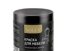 Краска для мебели и декора Серый гранит 0,75кг SOLEX