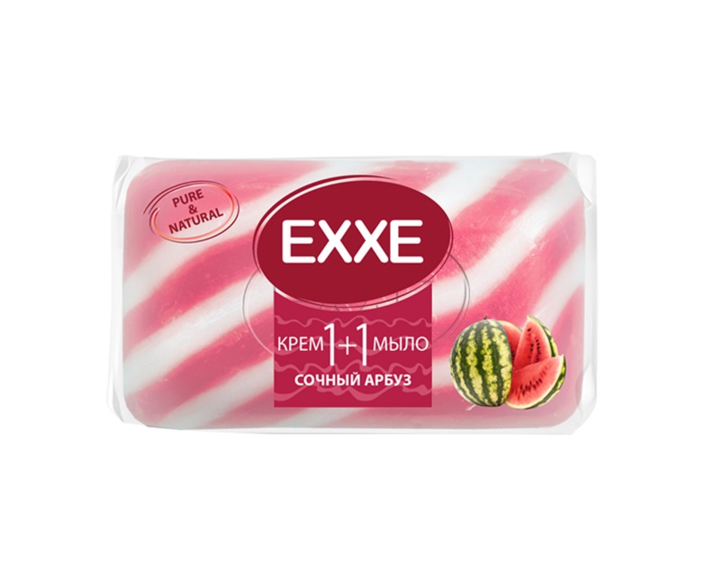 Крем-мыло туалетное EXXE "Нежный пион" розовое