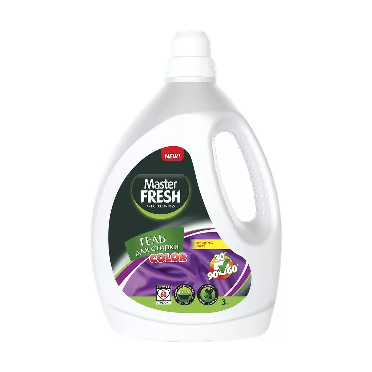 Гель для стирки Master FRESH COLOR 3л