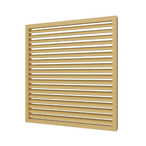 Решетка радиаторная 60* 60 бежевый П6060Р