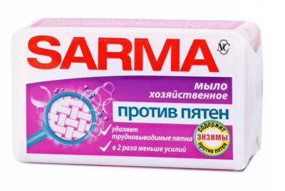 Мыло хоз. SARMA против пятен 140г