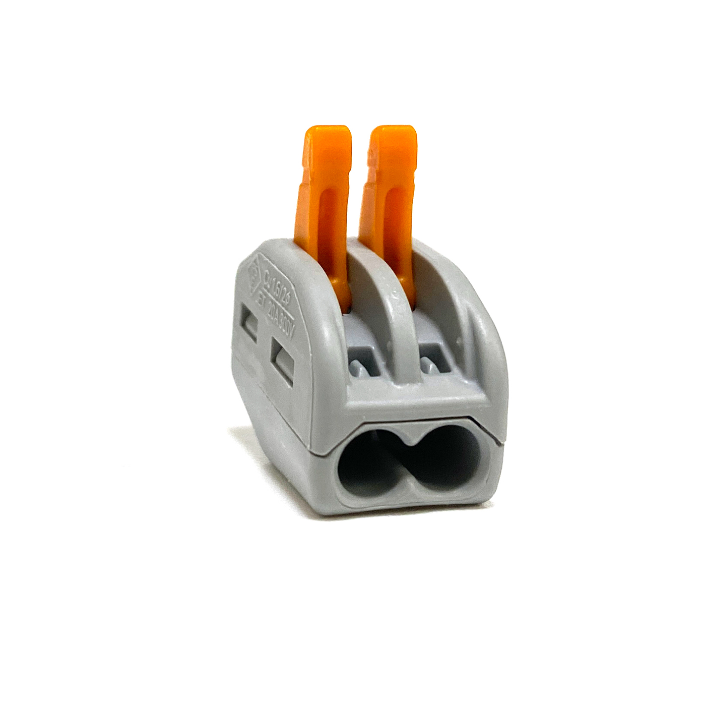 Клемма WAGO 222-412 серый 2 провода