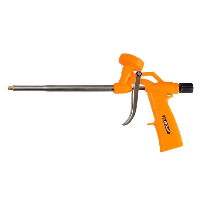 Пистолет для монт.пены"СТАНДАРТ"пластмас.корпус Вихрь