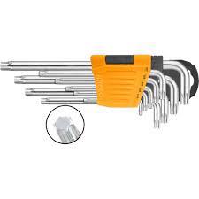 Набор имбусовых ключей INGCO Т10-Т50 (6/36)