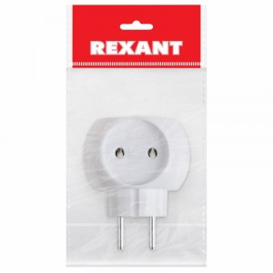 Разветвитель REXANT "Шар" 220В 16А белый трехместный б/з