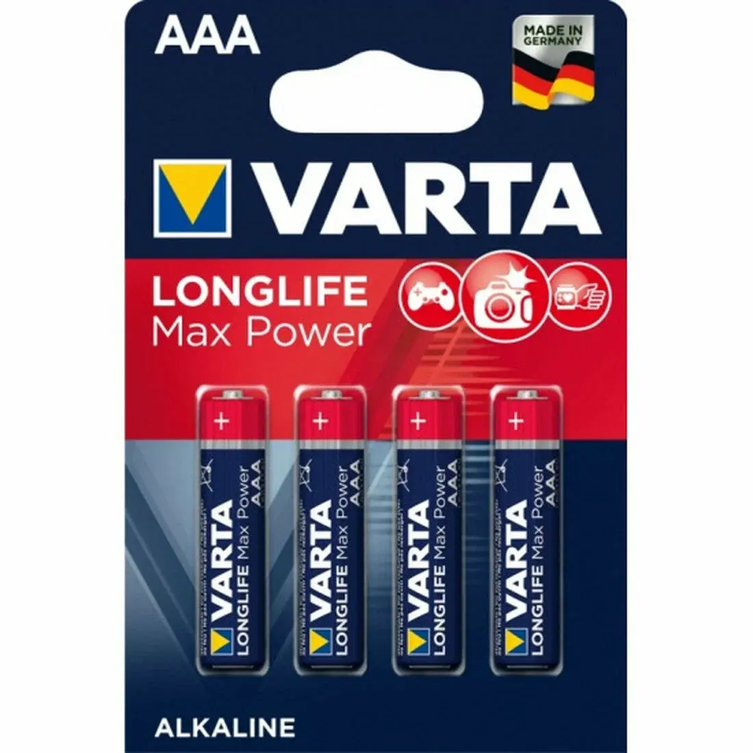 Батарейка Varta LONGLIFE MAX POWER LRG AAА
