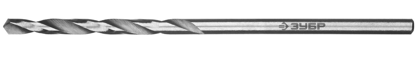Сверло по металлу ЗУБР класса В, сталь Р6М5, 2 мм