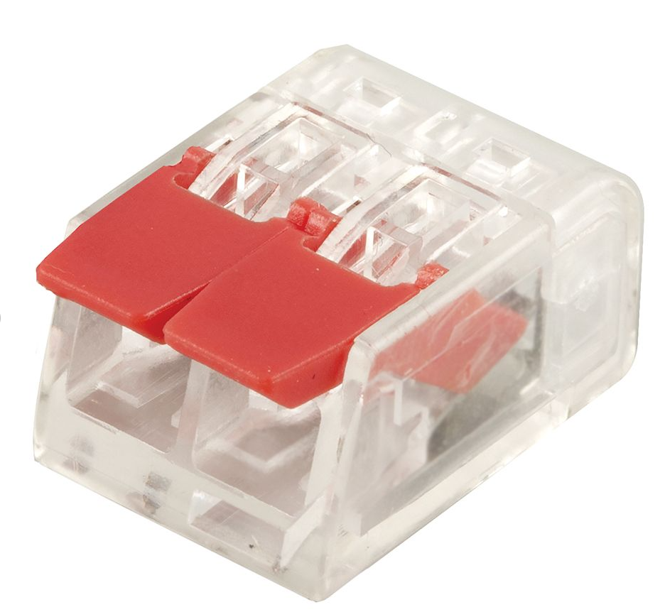 Клеммы STEKKER LD221-412 монтажные унив.  2-проводные