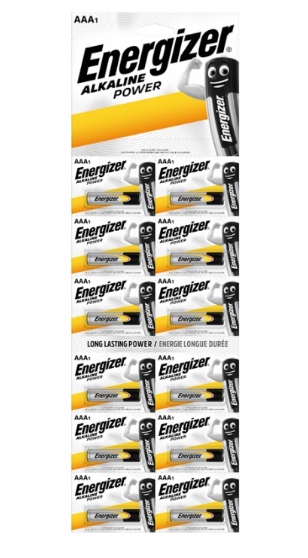 Батарейка ENERGIZER "Power" AAА/LR03 алкалиновая