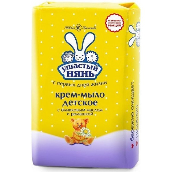 Крем-мыло Ушастый нянь ромашка 90г