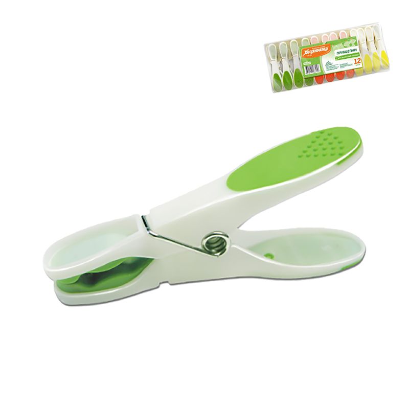 Прищепки 12шт Хозяюшка Мила