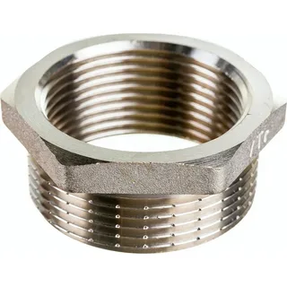 Футорка Valtec 1 1/2"-1 1/4" никель VTг.581.N.0807(КМ)