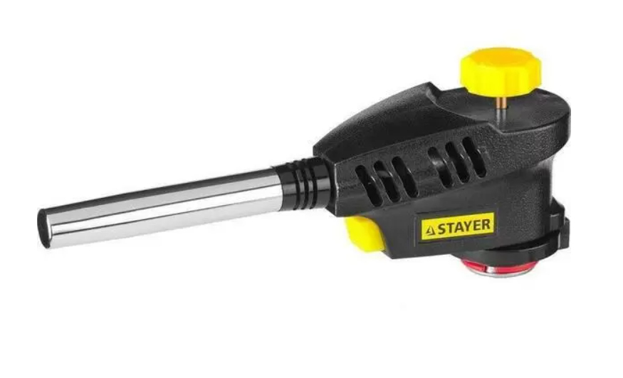 Газовая горелка STAYER "ProTerm Turbo" PG300 с пьезоподжигом с цанговым соединением