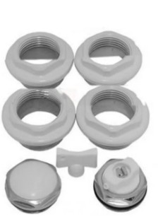 Комплект д/радиатора STI унив.  3/4 б/кр.