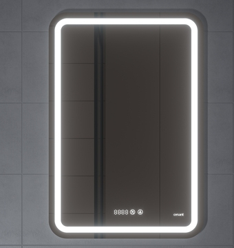 Зеркало 50*70см с LED подсветкой прям. KN-820А50/70