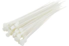 Хомут-стяжка  3,6х150мм  нейлон белый