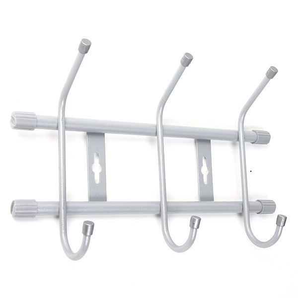 Вешалка наст. 3 крючка ВНЗ матовый белый