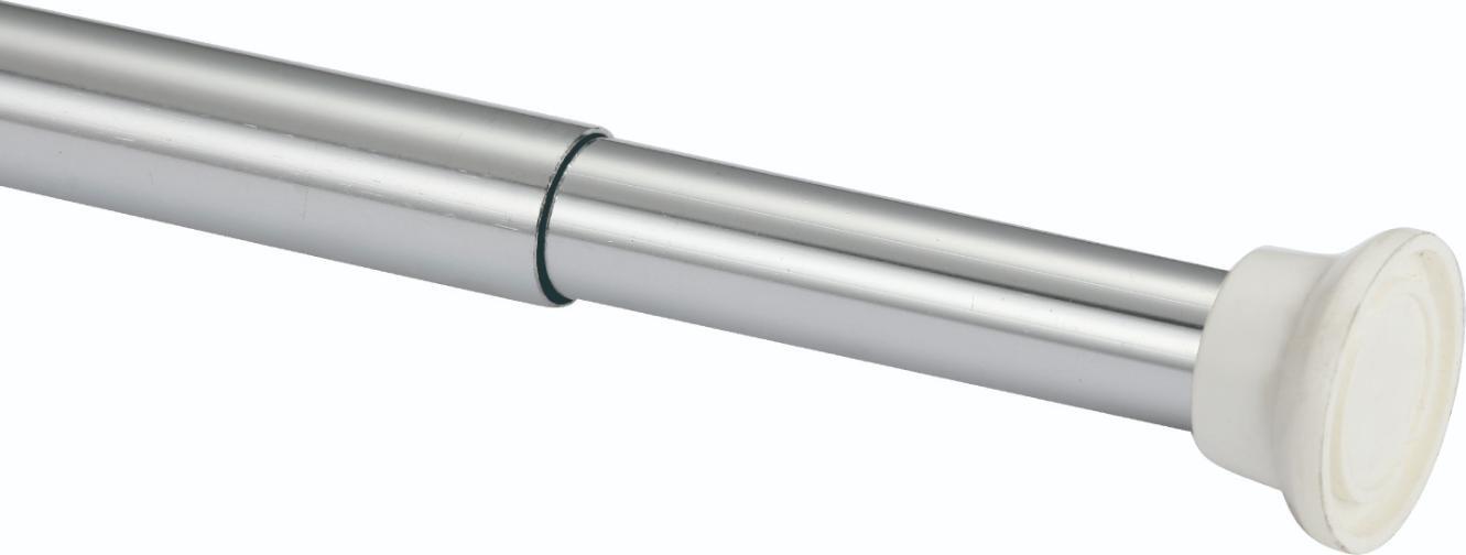 Карниз д/ванной телескоп. 106-183см металл, белый Savol