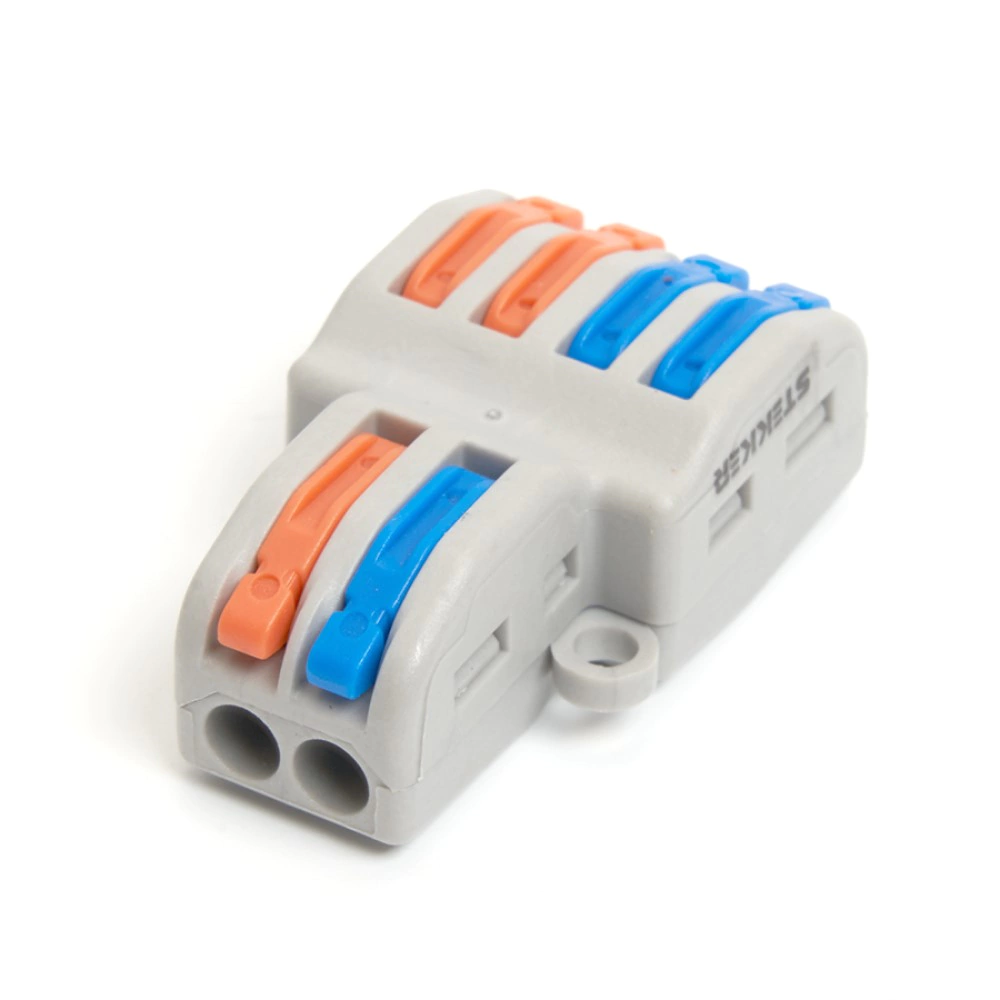 Клеммы STEKKER  LD222-424 монтажная