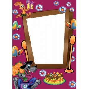 Зеркало 50*70 "НУ погоди"