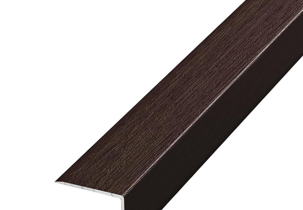 Порог угловой дуб венге 24/10мм