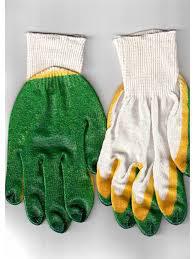 Перчатки х/б 13кл. с двойн. латекен. покр. "Супер Люкс"