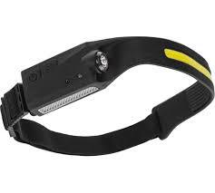 Фонарь налобный с датчиком движения и аккумулятором Rexant 75-8008