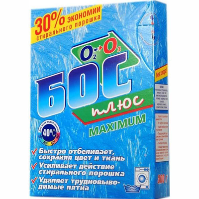 Отбеливатель БОС "Плюс Maximum" 300 г