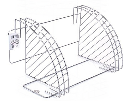Полка угловая 3х секц. хром ВОЛНА  6ЗС