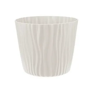 Кашпо ВОЛНА D250мм 8л с вкладышем Кремовый  М3190