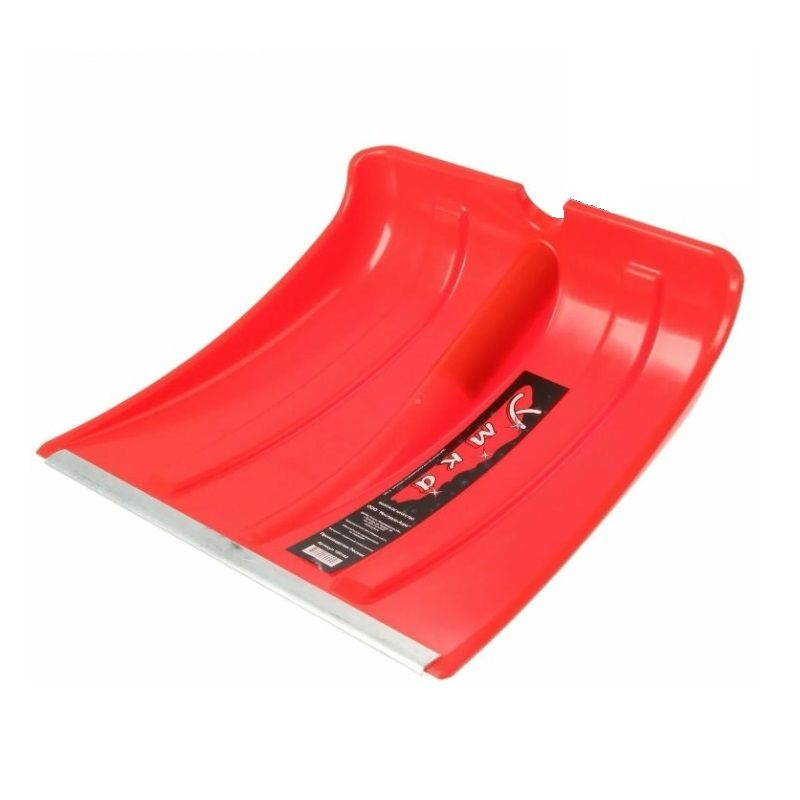 Лопата снегоуб СНЕЖНИК (УМКА) КРАСНАЯ алюм пл 380х370 ковш б/ч