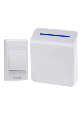 Звонок дверной беспр. 32 мелодии 150м 1 кноп. Космос AG510В