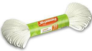 Шнур бел. Хозяюшка 4мм*10м