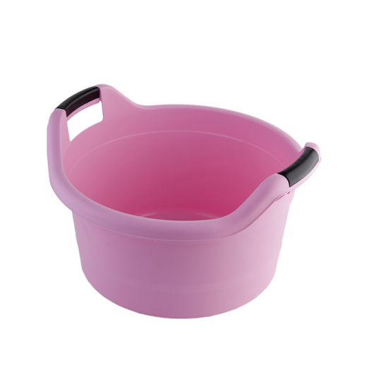 Таз "Люкс" пластмассовый круглый с ручками 12 л